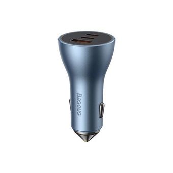شارژر فندکی فست شارژ ماشین 65 وات باسئوس CGJP010003