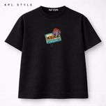 تیشرت باکسی 100٪ پنبه گرم دار | کد 1358