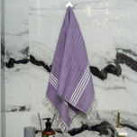 حوله دستباف دست و صورت ریسما طرح رنگین کمانی - شماره 56/01