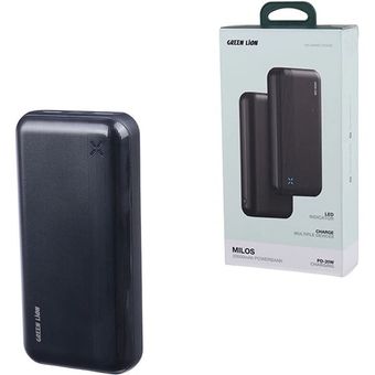 پاور بانک20هزار گرین لاین مدل Milos 20w