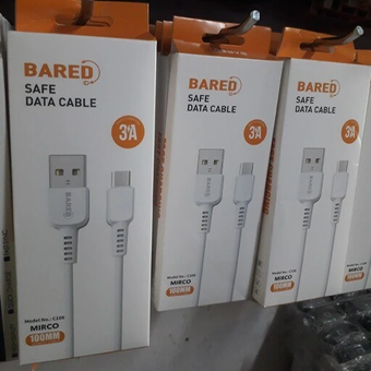 کابل تبدیل USB به USB-C بارد مدل Fast Data طول 1 متر