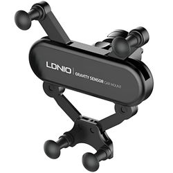 هولدر جاذبهای مکانیکی خودرو LDNIO MG13 | پایه دریچه کولر با قفل خودکار و چرخش 360 درجه
