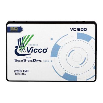 هارد Vicco man SSD مدل VC 500 ظرفیت 256GB - مشکی (گارانتی دو ساله نوین رایانه سگال)