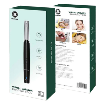 گوش پاک کن هوشمند شارژی گرین لاین green lion visual earwax removal