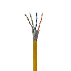 کابل شبکه لگراند وارداتی با تست فلوک پیرمننت cat6a/sftp/lszh