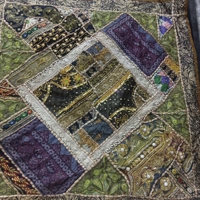 رو میزی تمام دست باف یک متر در یک
