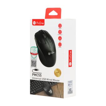 ماوس باسیم ProOne مدل PMC55 - مشکی