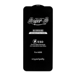 محافظ صفحه نمایش شیشه ای آنتی استاتیک Full Cover Super S-OG مدل Samsung Galaxy A20s