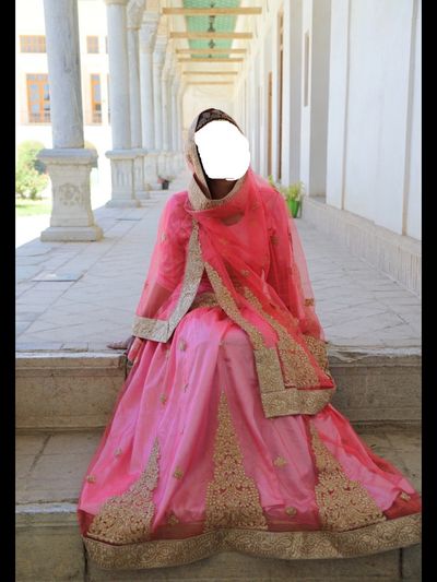 لباس محلی سبک چنارین  رنگ صورتی