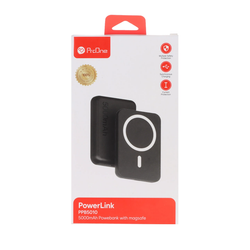 پاوربانک وایرلس و فست شارژ ProOne 5000mAh مدل PPB5010 PowerLink 20W - سفید