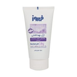 ژل بهداشتی بانوان فیروز مناسب خانم های حساس و یائسه حجم 150 میلی لیتر