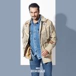 کت چرم مردانه مدل BISON