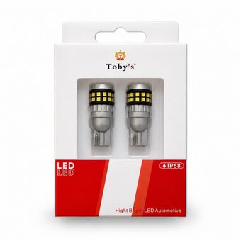لامپ اس ام دی خودرو توبیز مدل  2016 30SMD پایه T10بسته 2 عددی-TOBYS