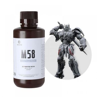 رزین M58 سخت رزیون رنگ خاکستری Resione M58 Gray Tough ABS Like Resin