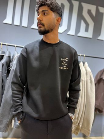 دورس یقه گرد مشکی/ طرح Into The Natural / برند SNAAZY ترکیه