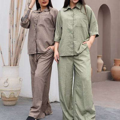 ست شومیز شلوار کد 1322