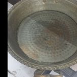 تابه مسی دست ساز قدیمی