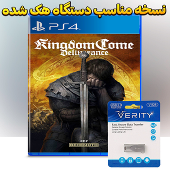 نسخه هک شده Kingdom Come Deliverance برای PS4 کپی خور شده در فلش 64 گیگ وریتی آماده نصب