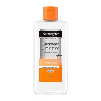 تونر ضد جوش سر سیاه نوتروژنا Neutrogena Blackhead Eliminating Facial Toner 200 M