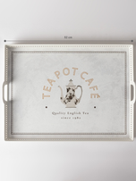 سینی دسته دار مادام کوکو مدل Destini سایز 52*39 سانتیمتر