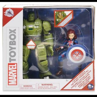 پک اکشن فیگور مارول – Captain Carter & HYDRA Stomper | Marvel Toybox