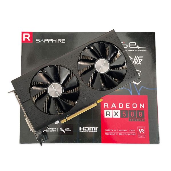 گرافیک سافایر RX 580 Sapphire کاکرده