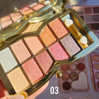 پالت سایه شاین 10 رنگ لامیلا