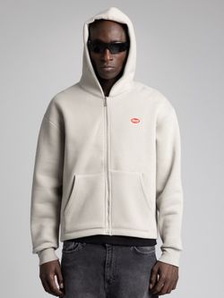 سویشرت تمام زیپ کراپ طوسی مینت / برند کچ ترکیه Catch