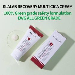 کرم مرطوب‌کننده و ترمیم‌کننده سد دفاعی پوست سوپر سیکا کلالب (Klalab Recovery Multi Cica Cream)