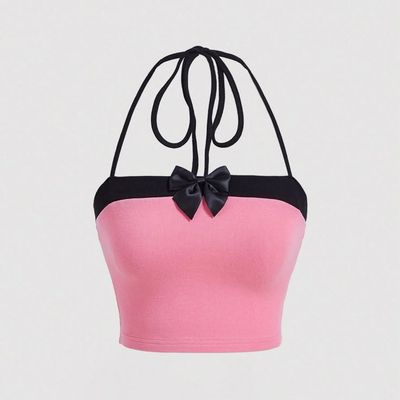 کراپ دورنگ پاپیونی