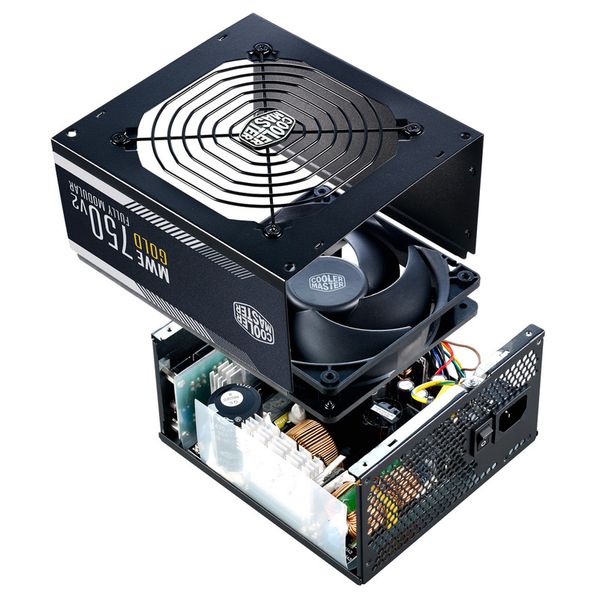 منبع تغذیه کامپیوتر کولر مستر مدل G GOLD 750 V2 ATX3.1