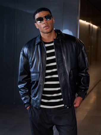 جکت چرمی / رنگ مشکی / برند NEGRO ترکیه