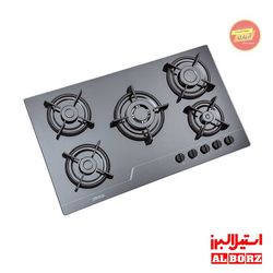 اجاق گاز شیشه ای استیل البرز کد G5961