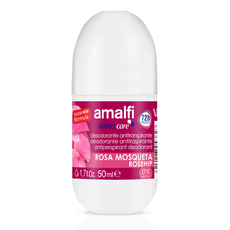 مام رول اورجینال اسپانیایی ضد تعریق زنانه/مردانه گل رز 50 میلی لیتر Rose hip deodorant roll-on unisex
