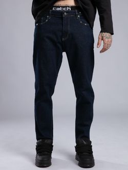 شلوار جین سرمه ای / کچ Catch ترکیه / قالب بوی فرند