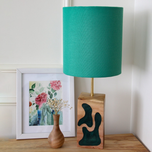 آباژور چوب و رزین مدل مستطیل