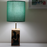 آباژور چوب و رزین مدل مستطیل