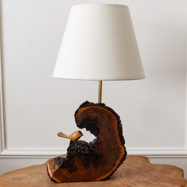 آباژور چوب روستیک گنجشک