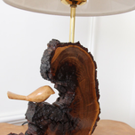 آباژور چوب روستیک گنجشک