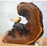 آباژور چوب روستیک گنجشک