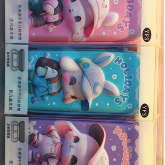 جامدادی کتابی طرح برجسته