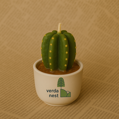 شمع وردانست - مدل فانتزی(کاکتوس)