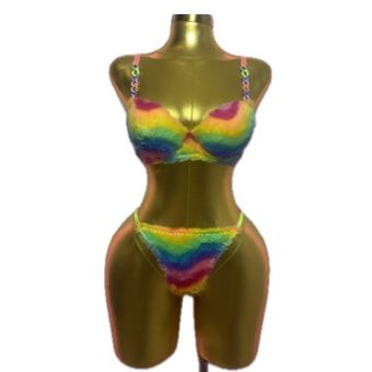 ست بیکینی اب رنگی