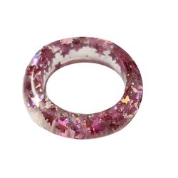 انگشتر دخترانه مدل رزینی طرح 2