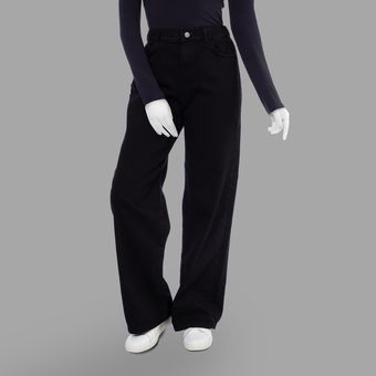 شلوار جین زنانه ایزی دو مدل 1652 رنگ مشکی