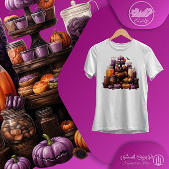 تیشرت Nurin Lady | طرح Halloween 6