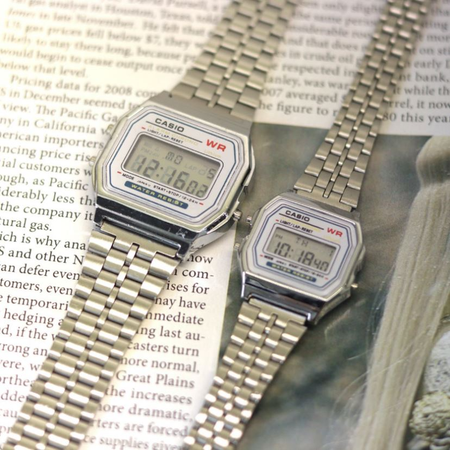 ساعت کاسیو وینتیج مدل 159 فریم سفید