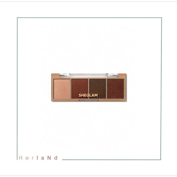سایه چشم چهار تایی ESSENTIAL SQUARE رنگ SERENDIPITY