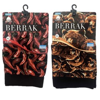 شورت طرحدار مردانه پادار BERRAK ترکیه
