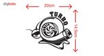 استیکر خودرو طرح Turbo2